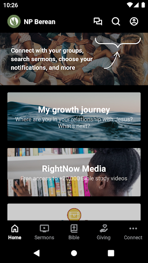 NP Berean Church Screenshot 0