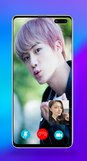 Jin Call You - BTS Jin Fake Video Call Screenshot 1