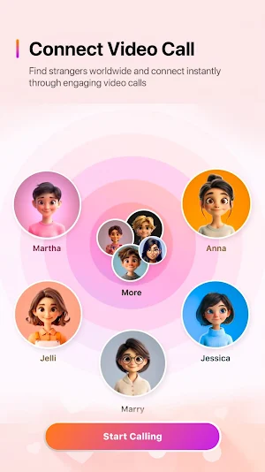 VeeVideoVibe: Video Call Fun Screenshot 1