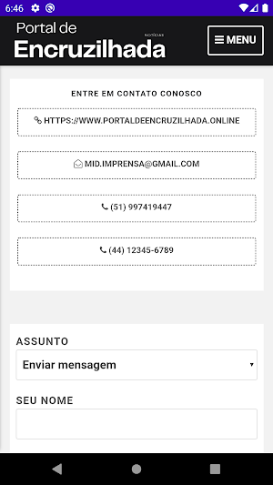 Portal de Encruzilhada Screenshot 3
