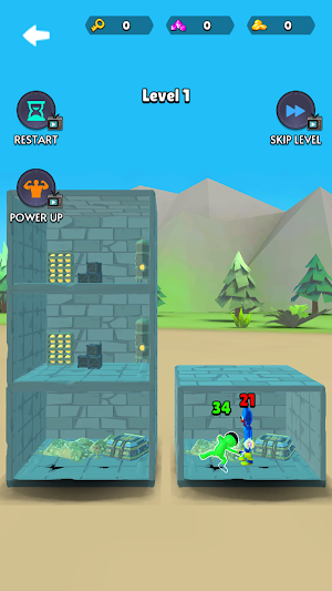 Stickman War: Tower Defense Screenshot 1