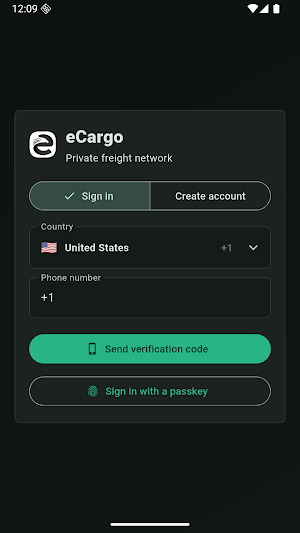 eCargo – Freight Exchange Screenshot 0