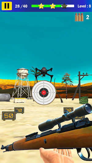 Gun Range Target Shooting Game Screenshot 3