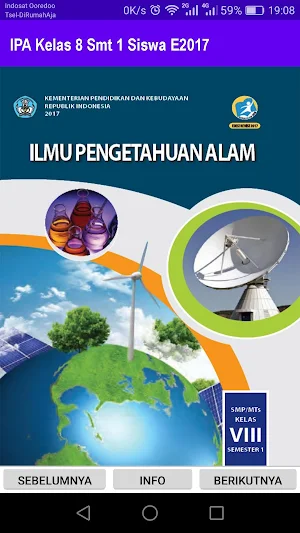 IPA Kelas 8 Smt 1 Siswa E2017 Screenshot 0