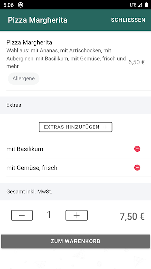 Pizzeria Trattoria Die Melodie Screenshot 3