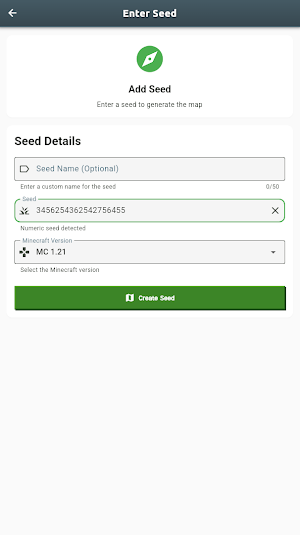SeedMap - Explore your Seeds Screenshot 3