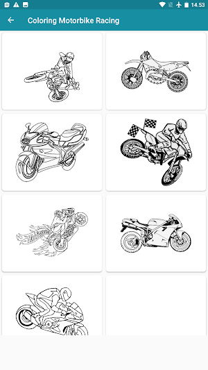 motor racing: coloring Screenshot 3