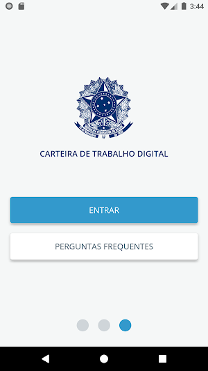Carteira de Trabalho Digital Screenshot 1