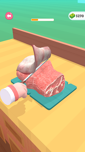 Steak Cooking & Food Cutting Screenshot 1