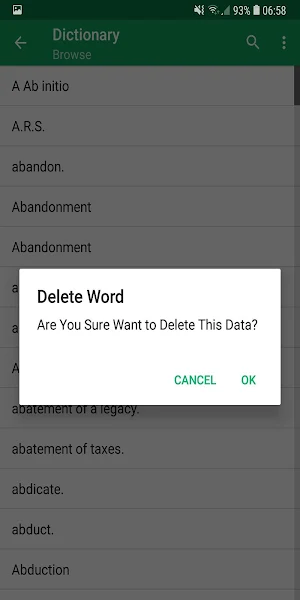 Law Dictionary Offline Screenshot 3