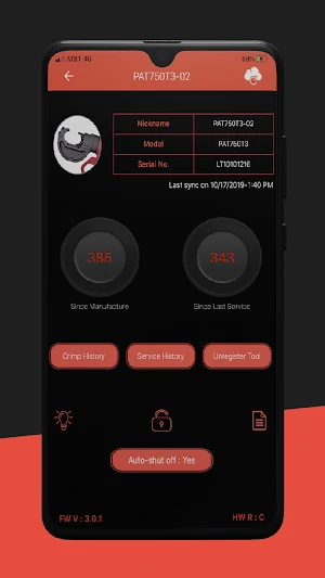 BURNDY T3 Screenshot 2