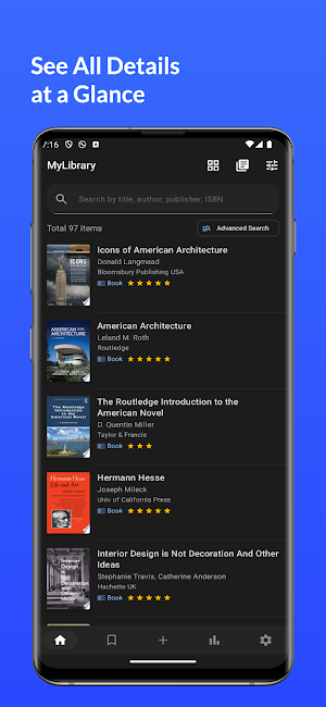 MyLibrary: Book Manager Screenshot 1