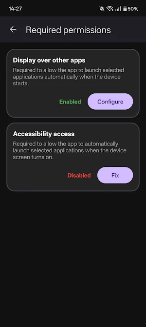 OnStartApps Screenshot 2