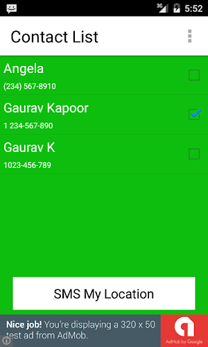Share Location GPS Map Screenshot 1