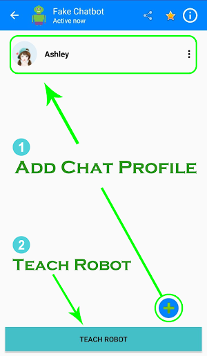 Fake Chat Conversation Chatbot Offline Screenshot 0