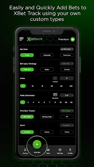 XBet Track Sports Bet Tracker Screenshot 1