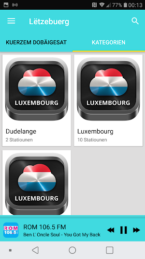 Radio Luxembourg Screenshot 2