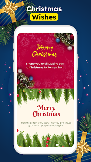 Merry Christmas Wishes Screenshot 1