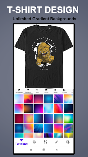 T-shirt design - Custom Shirt Screenshot 1