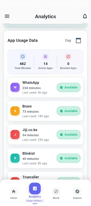 Digital Detox Screenshot 2