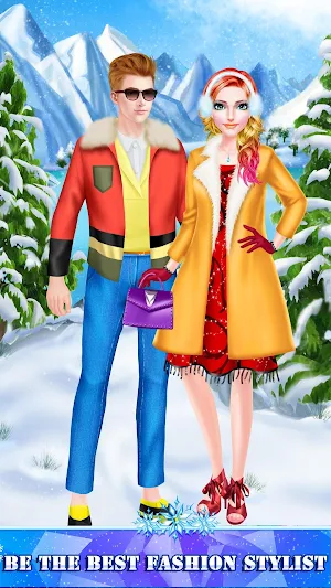 Makeup Girl Winter Beauty Spa Screenshot 2