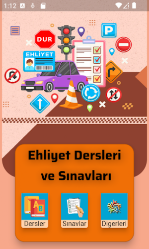 Ehliyet Dersleri ve Sınavları Screenshot 0