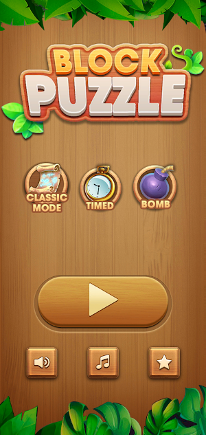 Brain Wooden Block Puzzle Screenshot 0
