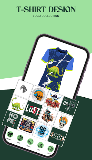 T-shirt design maker app Screenshot 2