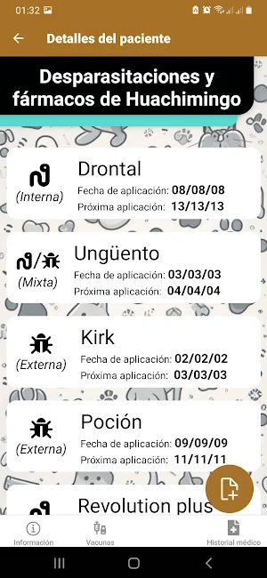FichasVetapp Screenshot 2