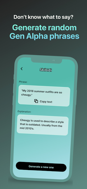 Skibidi- Gen Alpha Translator Screenshot 3