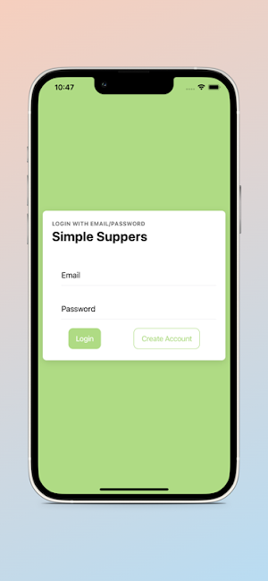 Simple Suppers Screenshot 0