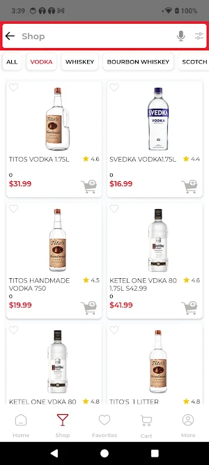 BJ's Liquor Screenshot 1