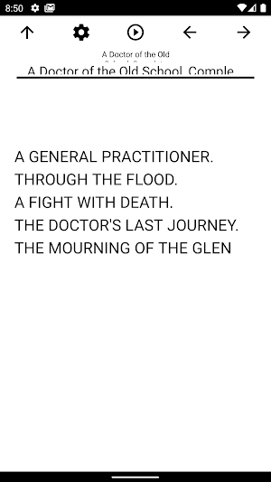 Book, A Doctor of the Old Scho Screenshot 0