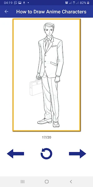 Draw Anime Character Tutorials Screenshot 3