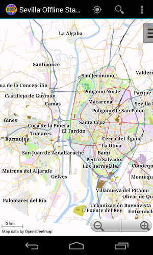 Seville Offline City Map Screenshot 0