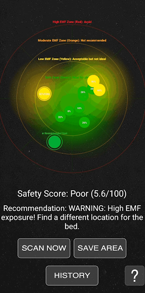 SafeNest EMF Detector Pro Screenshot 2