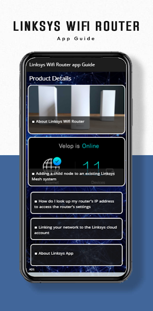Linksys Wifi Router app Guide Screenshot 1