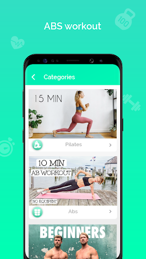 Home Workout - fitness trainer Screenshot 1