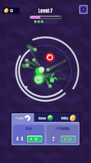 Circle Pong: Idle Defense Screenshot 1