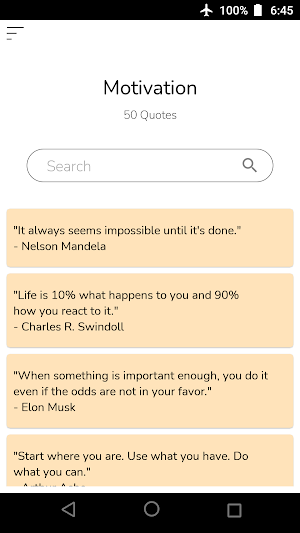 Quotes Collection Screenshot 2