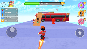 Obby Skateboard: Easy Parkour Screenshot 0