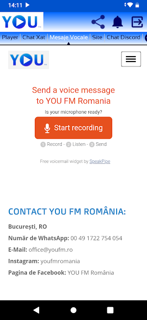 YOU FM Romania Screenshot 3