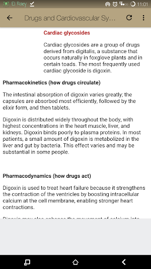 Cardiovascular Pharmacology Screenshot 2