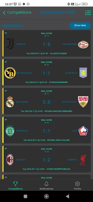 ScoreSmart Screenshot 1