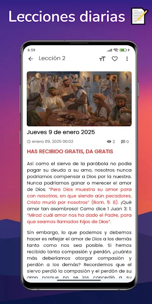 Leccion Escuela Sabatica 2025 Screenshot 1