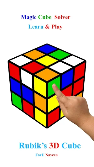 Magic Rubik's 3D Cube Solver Screenshot 1