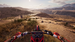 Desert Motocross Bike Stunts Screenshot 1