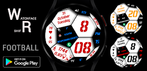 Football Watch Face Wear OS Screenshot 0
