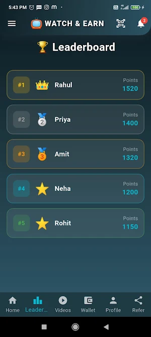 watchcash-watch and earn money Screenshot 3