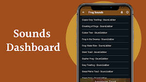 Frog Sounds & Calls Screenshot 1